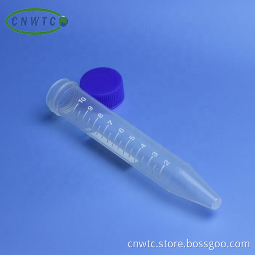10ml Plastic Centrifuge Tubes for Laboratory Use